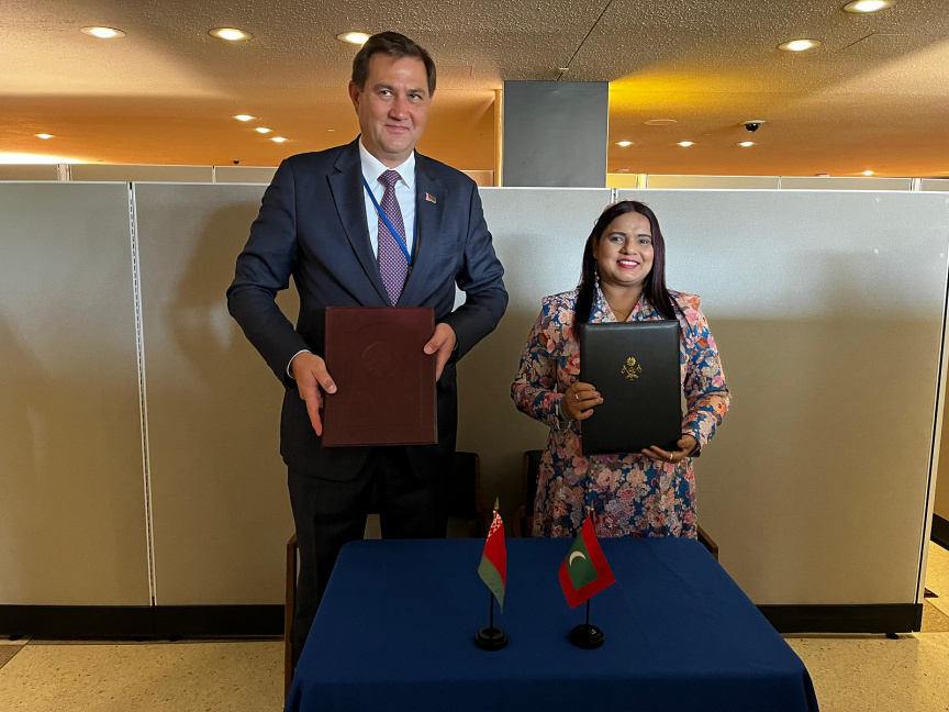 Maldives-Belarus sign mutual visa exemption agreement